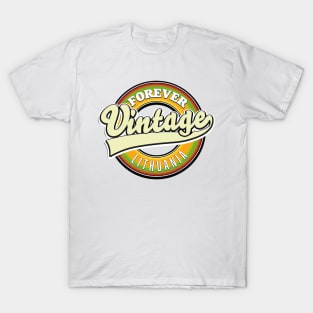 forever vintage Lithuania logo T-Shirt